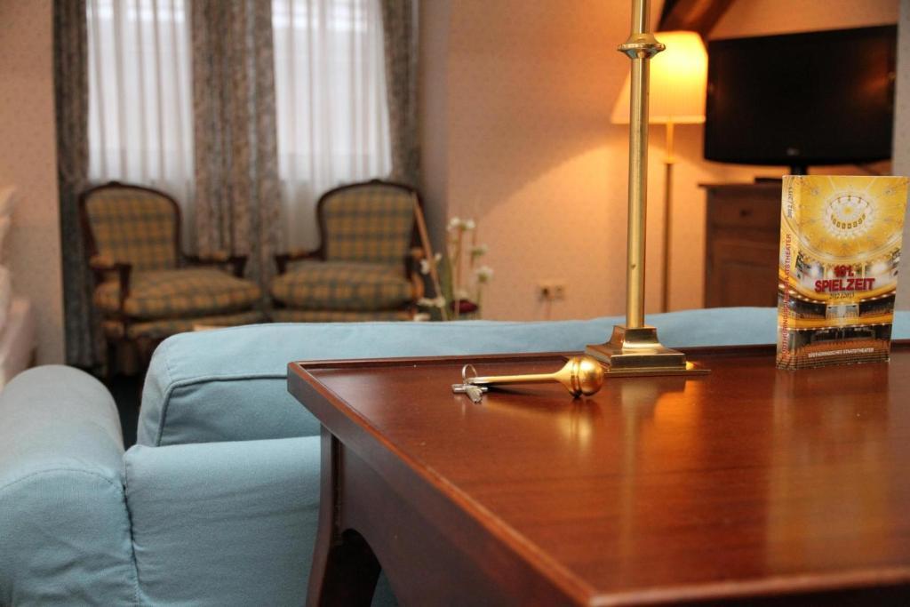Stadthotel Patrizier Schmalkalden Oda fotoğraf