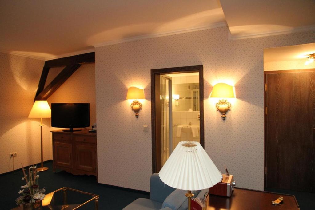 Stadthotel Patrizier Schmalkalden Oda fotoğraf